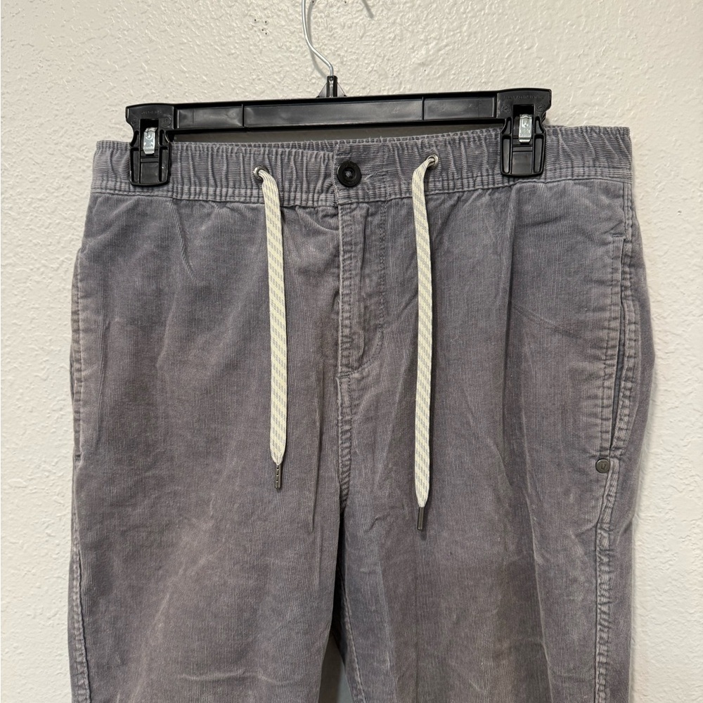 Vuori Corduroy Optimist Pants Men's Gray - Picture 3 of 7